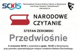 Narodowe czytanie w Strawczynie