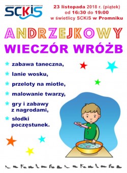 Andrzejkowy wieczór wróżb w Promniku