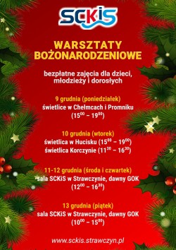 Warsztaty bożonarodzeniowe