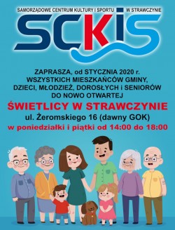 Zapraszamy do nowej świetlicy - w Strawczynie
