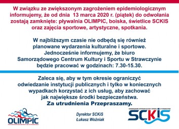 20200312 przerwa techniczna koronowiruss