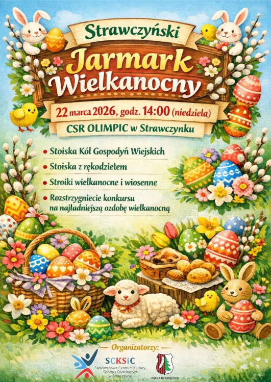 plakat jarmark wielkanocny 2026 www